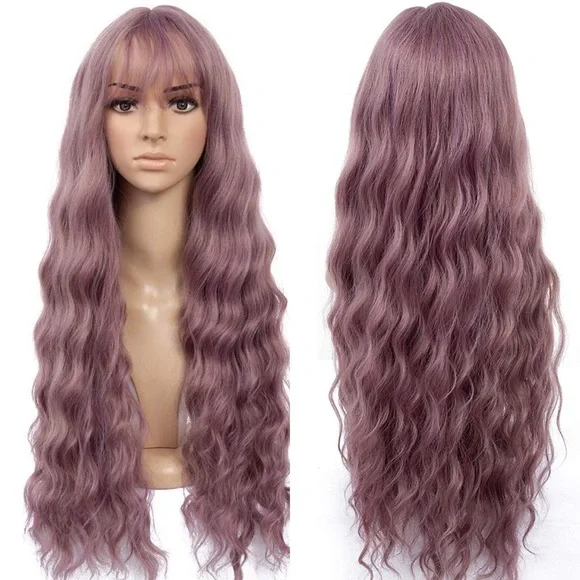 Fashiondeityshair | Hair | Opis 26 Dust Pink Body Wave Bang  display picture 3